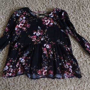 Floral blouse!